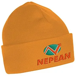 Fine Knit Beanie with Cuff - 24 hr