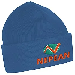 Fine Knit Beanie with Cuff - 24 hr