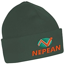 Fine Knit Beanie with Cuff - 24 hr
