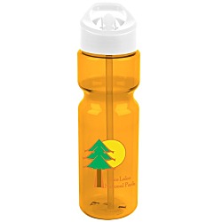 Olympian Bottle with Flip Straw Lid - 28 oz. - Full Color