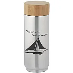 Tigard Vacuum Bottle with Bamboo Lid - 16 oz.