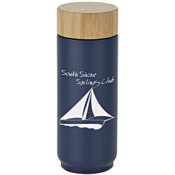 Tigard Vacuum Bottle with Bamboo Lid - 16 oz.