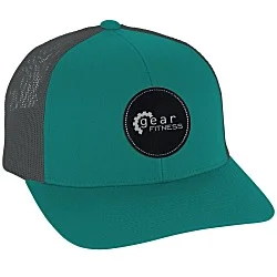 Trucker Snapback Cap - Laser Engraved Patch