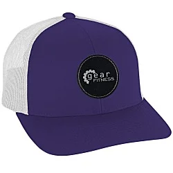 Trucker Snapback Cap - Laser Engraved Patch