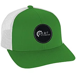 Trucker Snapback Cap - Laser Engraved Patch