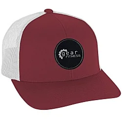 Trucker Snapback Cap - Laser Engraved Patch
