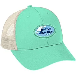 Structured Cotton Twill Trucker Cap - Full Color Patch