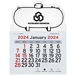 Peel-N-Stick Calendar - Propane Tank