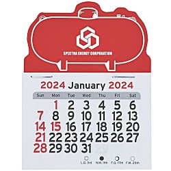 Peel-N-Stick Calendar - Propane Tank