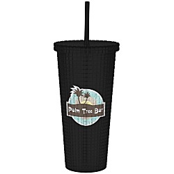 Hip to be Square Tumbler with Straw - 20 oz.