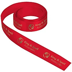 Imprinted Soft Polyester Ribbon - 7/8"