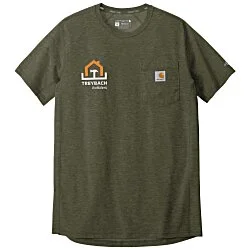 Carhartt Force Pocket T-Shirt - Embroidered