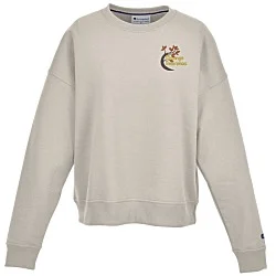 Champion Powerblend Crew Sweatshirt - Ladies' - Embroidered