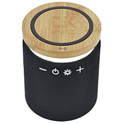 Ultra Sound Speaker with Bamboo Wireless Charger