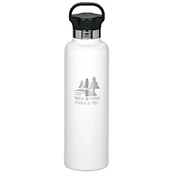 h2go Ascent Vacuum Bottle - 25 oz. - Laser Engraved
