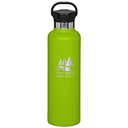 h2go Ascent Vacuum Bottle - 25 oz. - Laser Engraved