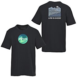 Life is Good Crusher Tee - Men's - Full Color - Colors - Mountains