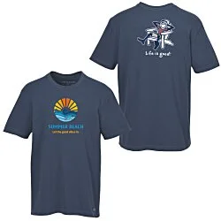 Life is Good Crusher Tee - Men's - Full Color - Colors - Adirondack