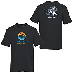 Life is Good Crusher Tee - Men's - Full Color - Colors - Adirondack