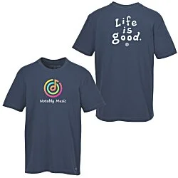 Life is Good Crusher Tee - Men's - Full Color - Colors - LIG