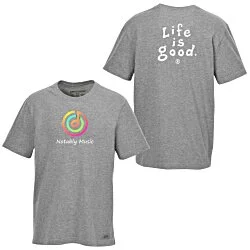 Life is Good Crusher Tee - Men's - Full Color - Colors - LIG
