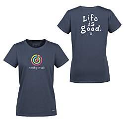 Life is Good Crusher Tee - Ladies' - Full Color - Colors - LIG