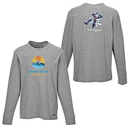 Life is Good Crusher Long Sleeve Tee - Men's - Full Color - Adirondack