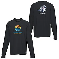 Life is Good Crusher Long Sleeve Tee - Men's - Full Color - Adirondack