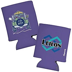 Life is Good Can Koozie® - Full Color - 4WD