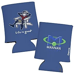 Life is Good Can Koozie® - Full Color - Adirondack