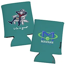Life is Good Can Koozie® - Full Color - Adirondack