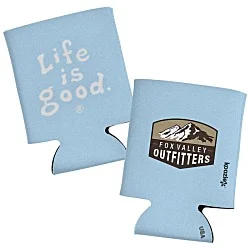 Life is Good Can Koozie® - Full Color - LIG