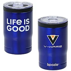 Life is Good Koozie® Vacuum Insulator Tumbler – 11 oz. - Full Color