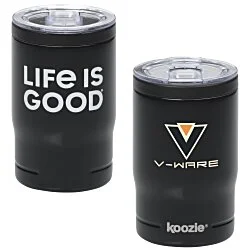 Life is Good Koozie® Vacuum Insulator Tumbler – 11 oz. - Full Color