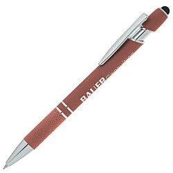 Rita Soft Touch Stylus Metal Pen - 24 hr