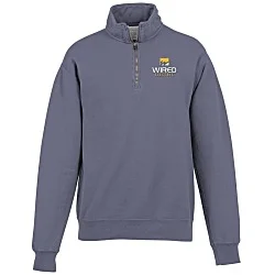 ComfortWash Fleece 1/4-Zip Pullover - Embroidered