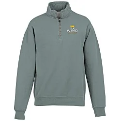 ComfortWash Fleece 1/4-Zip Pullover - Embroidered