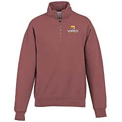 ComfortWash Fleece 1/4-Zip Pullover - Embroidered