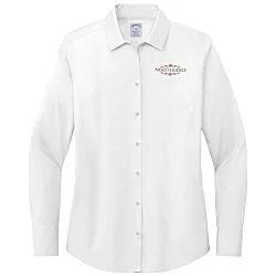 Brooks Brothers Wrinkle Free Stretch Pinpoint Shirt - Ladies'