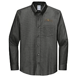 Brooks Brothers Wrinkle Free Stretch Nailhead Shirt - Men's