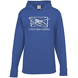 ComfortWash Jersey Hooded Long Sleeve T-Shirt