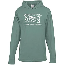 ComfortWash Jersey Hooded Long Sleeve T-Shirt