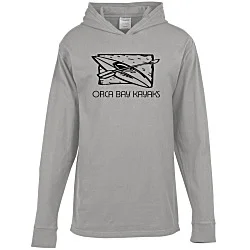 ComfortWash Jersey Hooded Long Sleeve T-Shirt