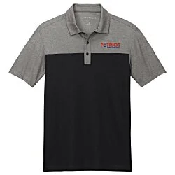 MicroPique Blend Colorblocked Polo