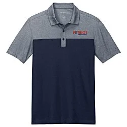 MicroPique Blend Colorblocked Polo