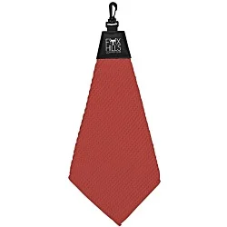 Triangle Fold Waffle Pattern Golf Towel