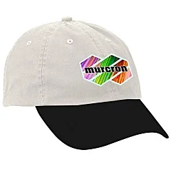Washed Chino Twill Cap - Full Color