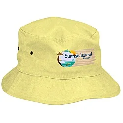 Brushed Cotton Twill Bucket Hat - Full Color