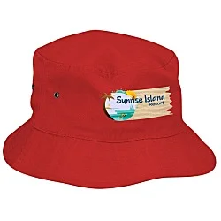 Brushed Cotton Twill Bucket Hat - Full Color