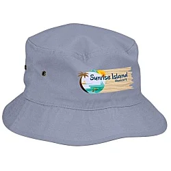 Brushed Cotton Twill Bucket Hat - Full Color